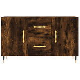 Credenza Rovere Fumo 100x36x60 cm in Legno truciolato