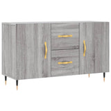 Credenza Grigio Sonoma 100x36x60 cm in Legno truciolato