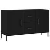 Credenza Nera 100x36x60 cm in Legno truciolato