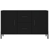 Credenza Nera 100x36x60 cm in Legno truciolato