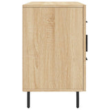 Credenza Rovere Sonoma 100x36x60 cm in Legno truciolato