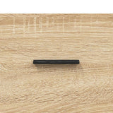 Credenza Rovere Sonoma 100x36x60 cm in Legno truciolato