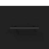 Credenza Nera 100x36x60 cm in Legno truciolato