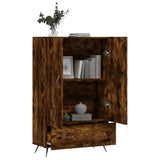 Credenza Rovere Fumo 69,5x31x115 cm in Legno truciolato
