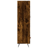 Credenza Rovere Fumo 69,5x31x115 cm in Legno truciolato