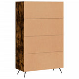 Credenza Rovere Fumo 69,5x31x115 cm in Legno truciolato
