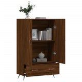 Credenza Rovere Marrone 69,5x31x115 cm in Legno truciolato