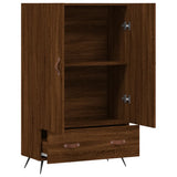 Credenza Rovere Marrone 69,5x31x115 cm in Legno truciolato