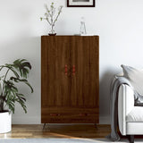 Credenza Rovere Marrone 69,5x31x115 cm in Legno truciolato