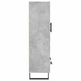 Credenza Grigio Cemento 69,5x31x115 cm in Legno truciolato