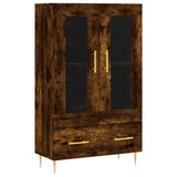 Credenza Rovere Fumo 69,5x31x115 cm in Legno truciolato