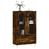 Credenza Rovere Fumo 69,5x31x115 cm in Legno truciolato