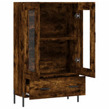 Credenza Rovere Fumo 69,5x31x115 cm in Legno truciolato