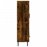 Credenza Rovere Fumo 69,5x31x115 cm in Legno truciolato