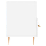 Mobile Porta TV Bianco 80x36x50 cm in Legno truciolato