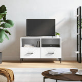 Mobile Porta TV Bianco 80x36x50 cm in Legno truciolato