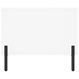 Tavolino da Salotto Bianco 102x50x40 cm in Legno truciolato