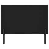 Tavolino da Salotto Nero 102x50x40 cm in Legno truciolato