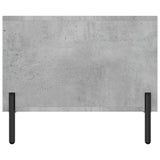 Tavolino Salotto Grigio Cemento 102x50x40 cm Legno truciolato