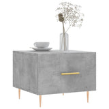 Tavolini Salotto 2pz Grigio Cemento 50x50x40 Legno truciolato