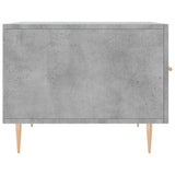 Tavolini Salotto 2pz Grigio Cemento 50x50x40 Legno truciolato