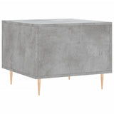 Tavolini Salotto 2pz Grigio Cemento 50x50x40 Legno truciolato