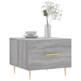 Tavolini Salotto 2pz Grigio Sonoma 50x50x40cm Legno truciolato