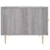 Tavolini Salotto 2pz Grigio Sonoma 50x50x40cm Legno truciolato