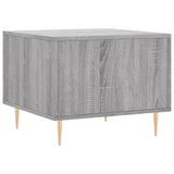 Tavolini Salotto 2pz Grigio Sonoma 50x50x40cm Legno truciolato