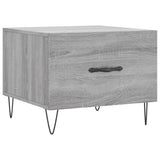 Tavolini Salotto 2pz Grigio Sonoma 50x50x40cm Legno truciolato