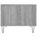 Tavolini Salotto 2pz Grigio Sonoma 50x50x40cm Legno truciolato