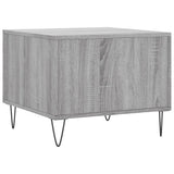 Tavolini Salotto 2pz Grigio Sonoma 50x50x40cm Legno truciolato