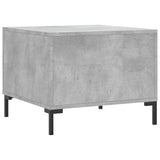 Tavolino Salotto Grigio Cemento 50x50x40 cm Legno truciolato