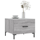 Tavolini Salotto 2pz Grigio Sonoma 50x50x40cm Legno truciolato