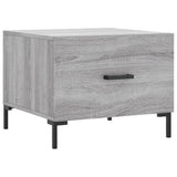 Tavolini Salotto 2pz Grigio Sonoma 50x50x40cm Legno truciolato