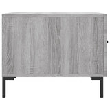 Tavolini Salotto 2pz Grigio Sonoma 50x50x40cm Legno truciolato