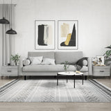 Tavolini Salotto 2pz Grigio Sonoma 50x50x40cm Legno truciolato