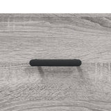 Tavolino da Salotto Grigio Sonoma 50x50x40 cm Legno truciolato