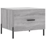 Tavolini Salotto 2pz Grigio Sonoma 50x50x40cm Legno truciolato