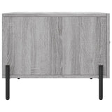 Tavolini Salotto 2pz Grigio Sonoma 50x50x40cm Legno truciolato