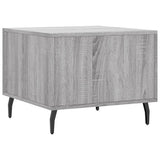 Tavolino da Salotto Grigio Sonoma 50x50x40 cm Legno truciolato