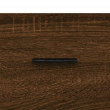 Tavolino da Salotto Rovere Marrone 50x50x40cm Legno truciolato