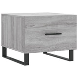 Tavolini Salotto 2pz Grigio Sonoma 50x50x40cm Legno truciolato