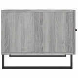 Tavolini Salotto 2pz Grigio Sonoma 50x50x40cm Legno truciolato