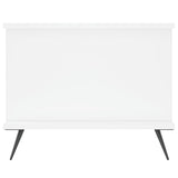 Tavolino da Salotto Bianco 90x50x40 cm in Legno truciolato