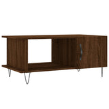 Tavolino da Salotto Rovere Marrone 90x50x40cm Legno truciolato