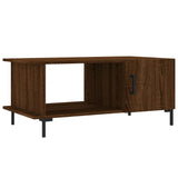 Tavolino da Salotto Rovere Marrone 90x50x40cm Legno truciolato