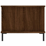Tavolino da Salotto Rovere Marrone 90x50x40cm Legno truciolato
