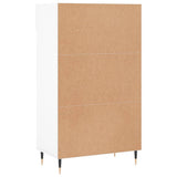 Scarpiera Bianca 60x35x105 cm in Legno truciolato
