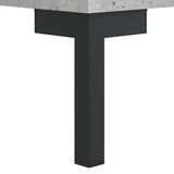 Scarpiera Grigio Cemento 60x35x105 cm in Legno truciolato